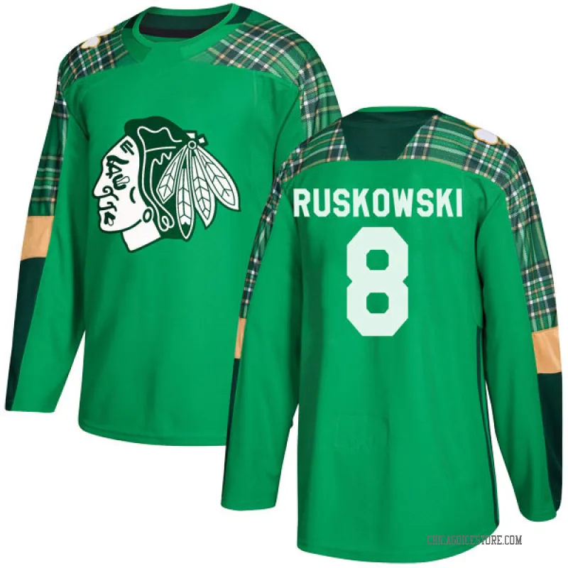 green blackhawks jersey