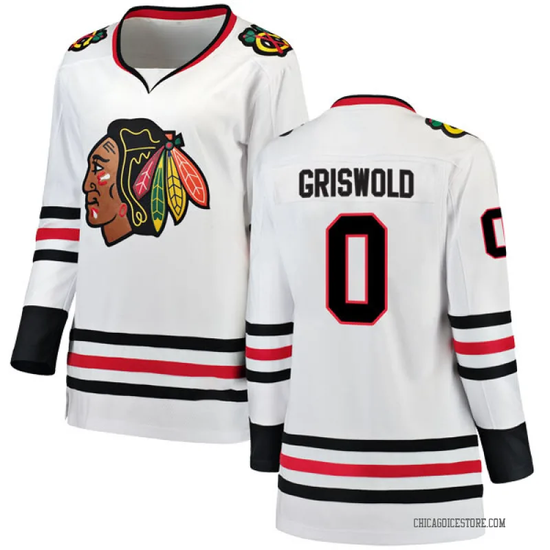 Breakaway Fanatics Branded Youth Clark Griswold Red Home Jersey - #00  Hockey Chicago Blackhawks Size Small/Medium